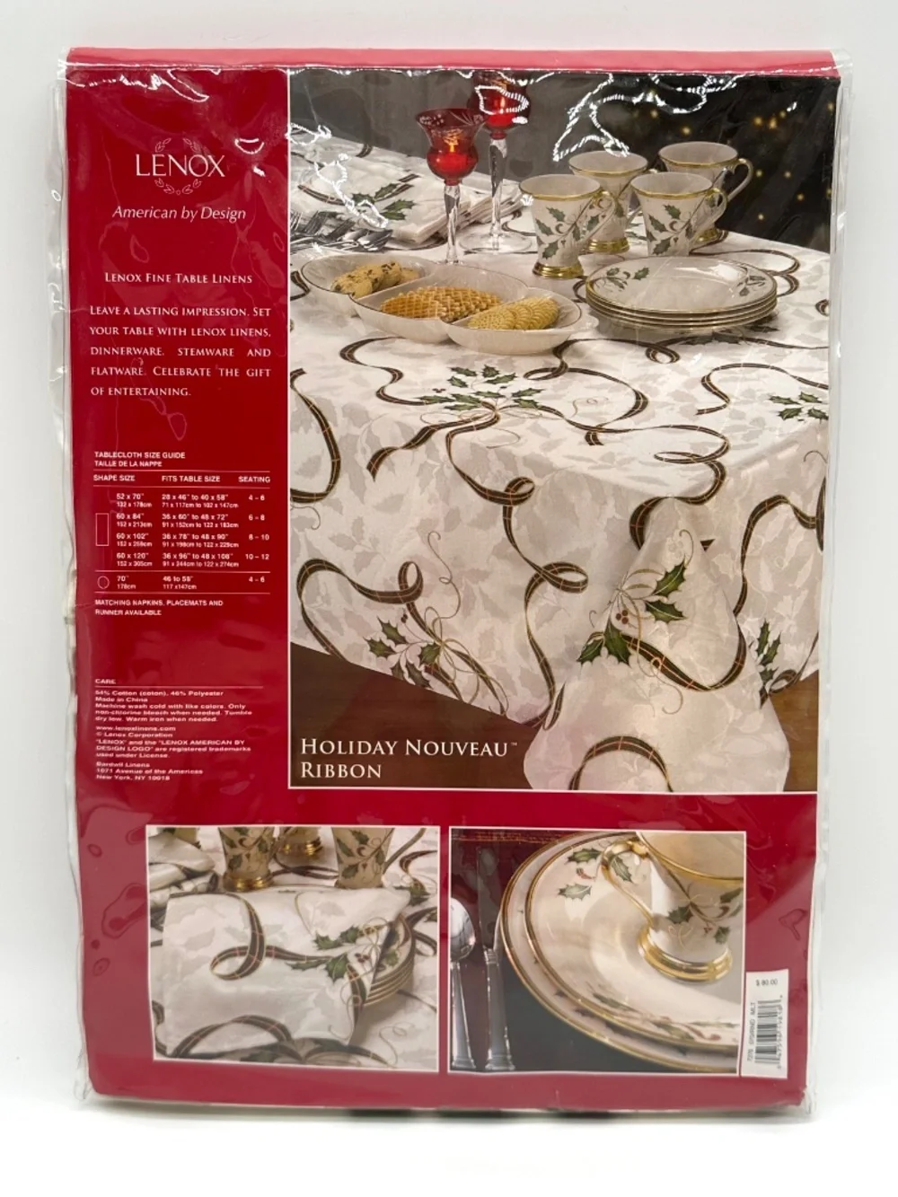 Lenox Holiday Nouveau Ribbon 70